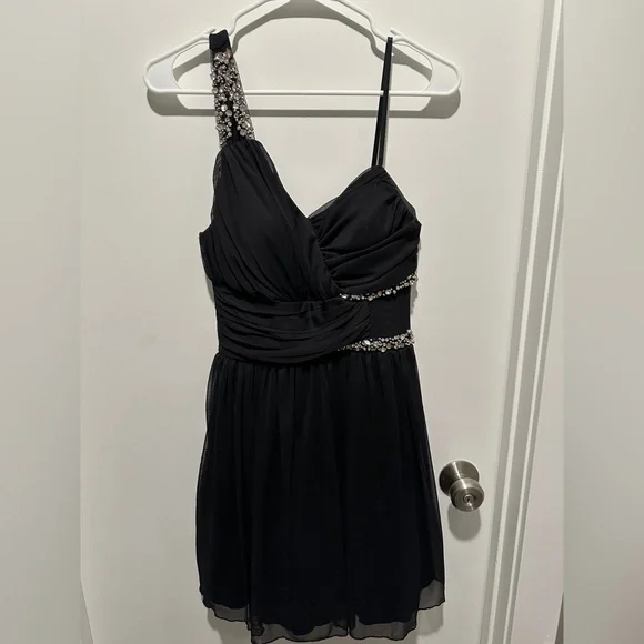 Deb Dresses | Black Deb Junior Size 9 Homecoming Dress | Color: Black | Size: 9j | Taylorfette7'S Closet